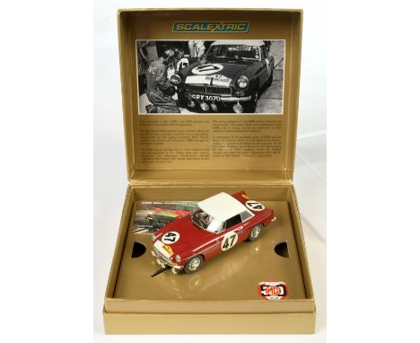 Scalextric C3270A "Old Faithful" MGB Racing Number 47 (50th Anniversary MGB 1962 to 2012) - Limited Edition and is numbered 0