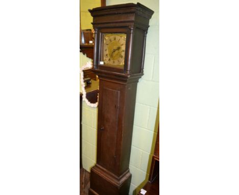 A pine thirty hour longcase clock 