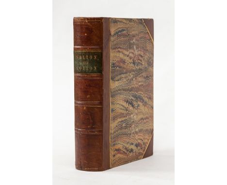 Walton, Izaak; Charles Cotton. The Complete Angler, first Bethune edition, New York &amp; London: Wiley &amp; Putnam, 1847. H