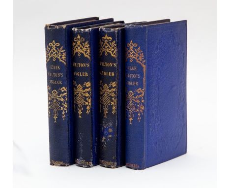 Walton, Izaak; Charles Cotton. The Complete Angler, second Ticknor &amp; Fields edition, Boston: 1866. 24mo, original blue cl