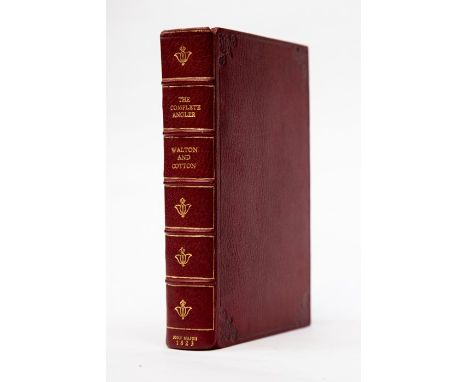 Walton, Izaak; Charles Cotton. The Complete Angler, first Major edition, London: John Major, 1823. Large paper copy with the 