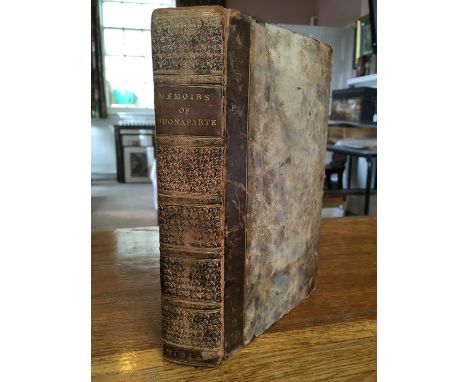 Memoirs of Napoleon Buonaparte; up to the Period of his Removal to St. Helena, with Warden's Letters, Relative to Some Conver