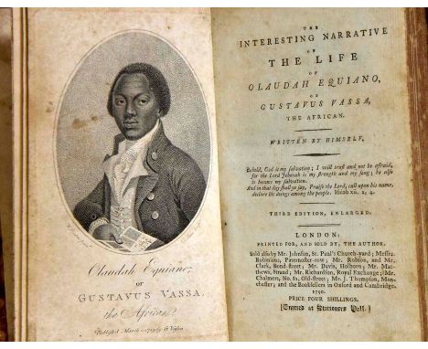 Equiano, Olaudah. The Intereting Narrative of The Life of Olaudah Equiano, or Gustavus Vassa, the African, Written by Himself