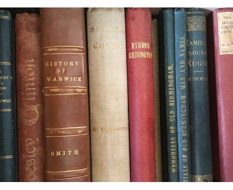 Collection of books relating to Warwickshire &amp; Birmingham, to include: A New and Complete History of the County of Warwic