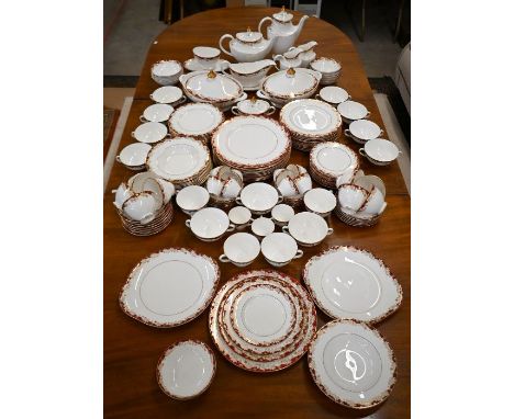 An extensive Royal Doulton 'Winthrop' dinner/tea/coffee service (120 pieces approx)