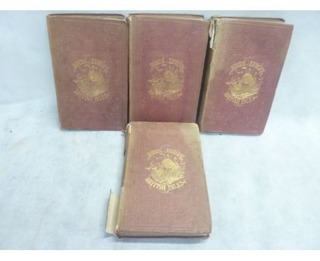 BREE CHARLES R.  A History of the Birds of Europe Not Observed in the British Isles. 4 vols. Royal 8vo. Orig. cloth gilt, poo