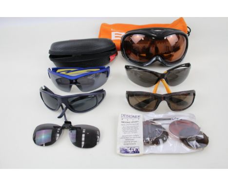 Sports Sunglasses Glasses Inc Cycling, Polaroid, Cased Job Lot Etc 