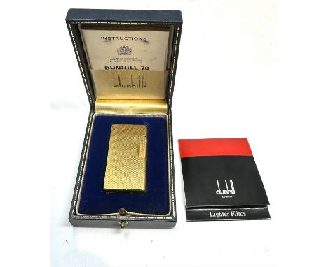 Vintage Boxed Dunhill cigarette lighter 