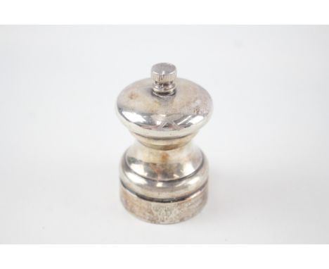 .925 sterling silver pepper mill w/ personal engraving 