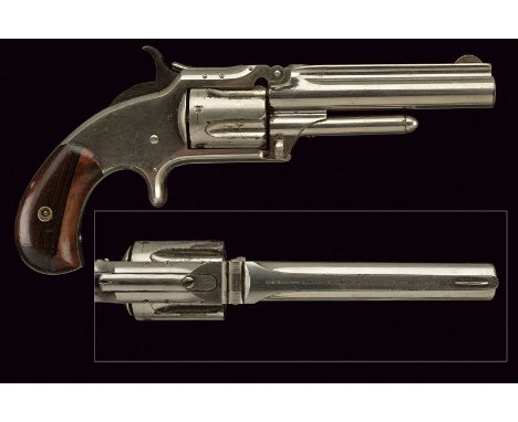 S&W Model No. 1-1/2 Single Action Revolver dating: third quarter of the 19th Century provenance: USA Round, rifled, cal. 32 b
