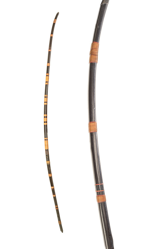 A yumi (bow) dating 19th Century provenance Japan Wooden bow entirely