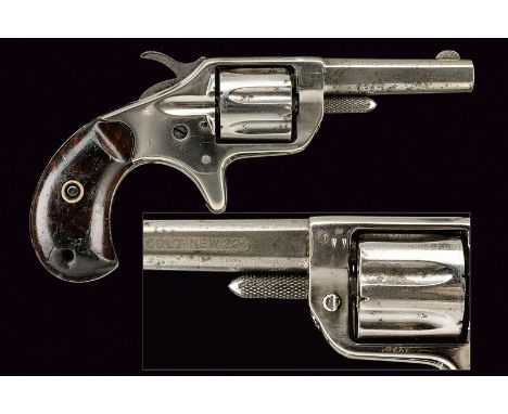 Colt New Line 22 Revolver dating: third quarter of the 19th Century provenance: USA Octagonal, rifled barrel with address and