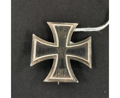 GERMAN WW1 IRON CROSS - 1ST CLASS MARKED CD 800