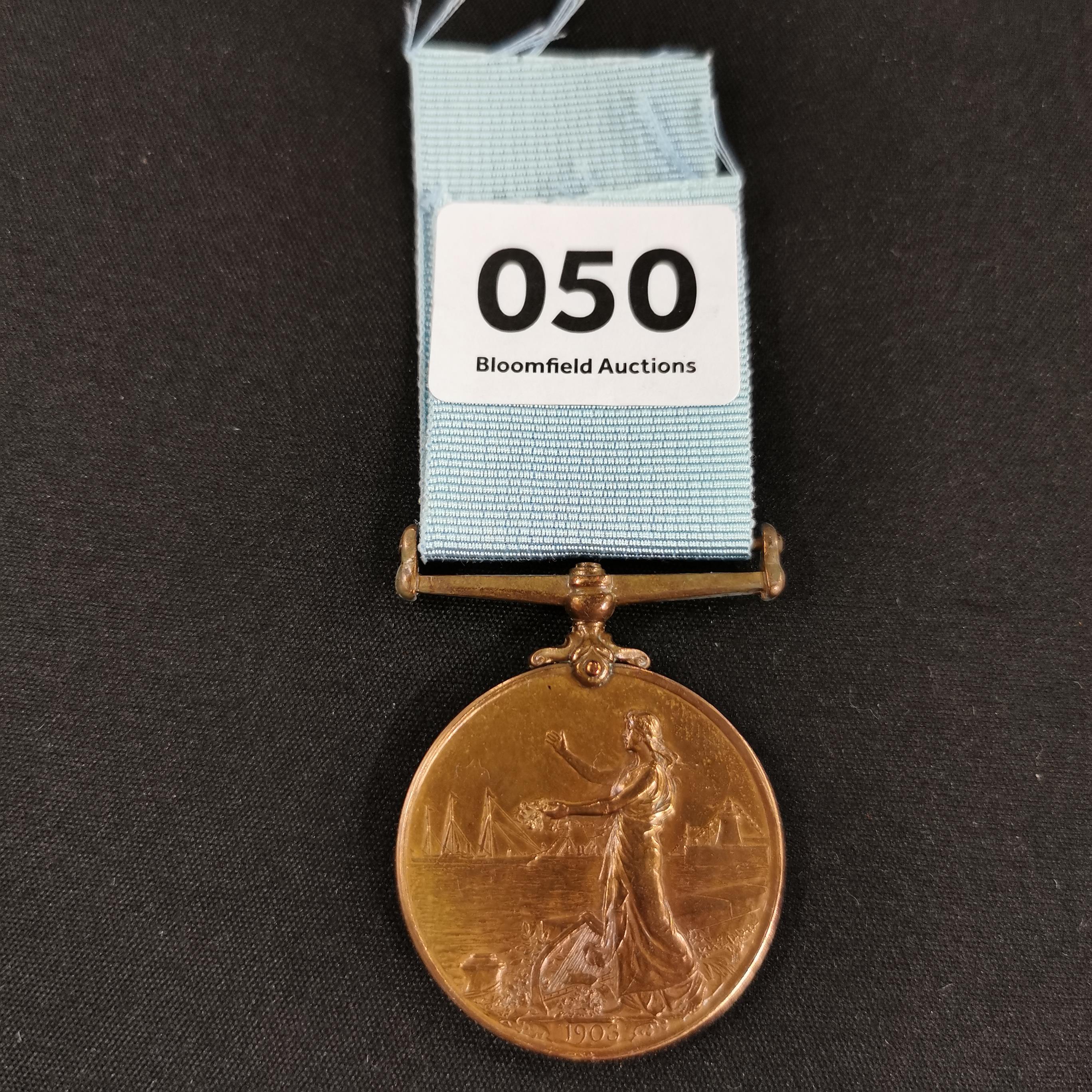 VISIT TO IRELAND MEDAL 1903 RIC