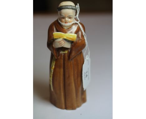 Royal Worcester "Monk" candlesnuffer, date code for 1911, good condition
