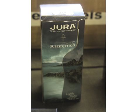 35cl bottle of Jura Superstition single malt Scotch Whisky, boxed