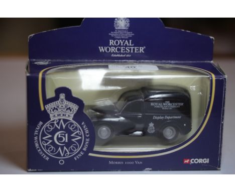 Corgi Morris 1000 "Royal Worcester" promotional van, boxed