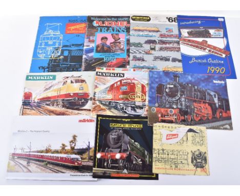 Quantity of Model Train Catalogues/Leaflets, including: Marklin 1959-66 page catalogue,  1960/61-62 page catalogue,1961/62-62