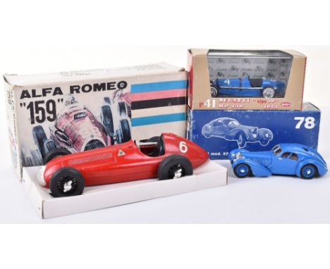 Togi (Italy) Scarce Alfa Romeo “159” Racing Car, red body, racing no 6, in excellent original condition (missing windscreen) 