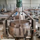 New 100 litre Gas Fired Jacketed Cooker Mixer, Rigging and Loading Fee: $100 Crates and Pallets ex