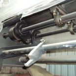 APV 40´ Ecentric Guillotine, Made: APV Working Wide: 40", Rigging and Loading Fee: $50 Cr