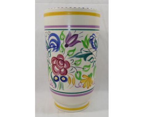 A Poole Pottery vase, 23.8cm high   CONDITION REPORT:  If you require further images of this lot or a condition report please