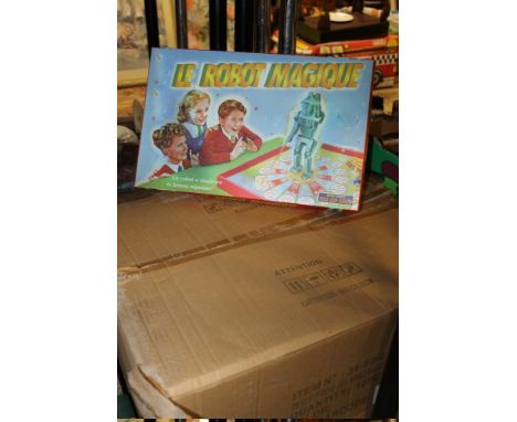 A BOX OF 'LE ROBOT MAGIQUE' GAMES