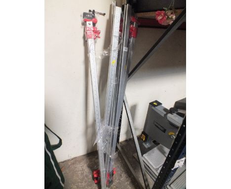 SIX 900mm ALUMINIUM SASH CRAMPS