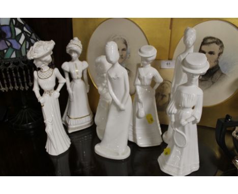 SEVEN SPODE PAULINE SHORE FIGURES