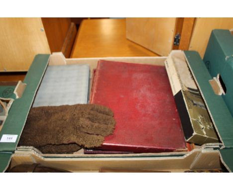 A BOX OF ASSORTED VINTAGE ORIGINALLY BOXED HOUSEHOLD ITEMS
