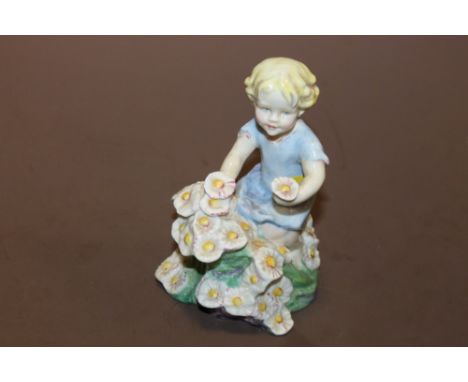 A ROYAL WORCESTER F.G. DOUGHTY FIGURE 'MAY'