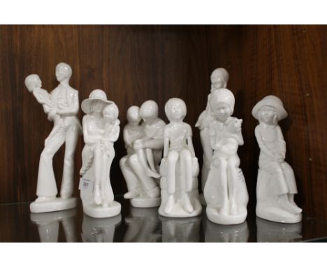 SEVEN SPODE PAULINE SHORE FIGURES