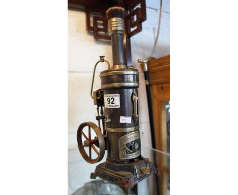 Old steam engine model