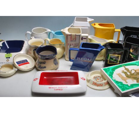 A collection of vintage 20th century pub / breweriana ceramic ware to include advertising &nbsp;jugs and ashtray for Lambert 