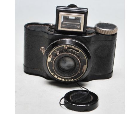 A good mid 20th century, possibly WWII Second World War era Lumiere made ' Lypar ELJY ' miniature ' spy ' camera. Type 1 with