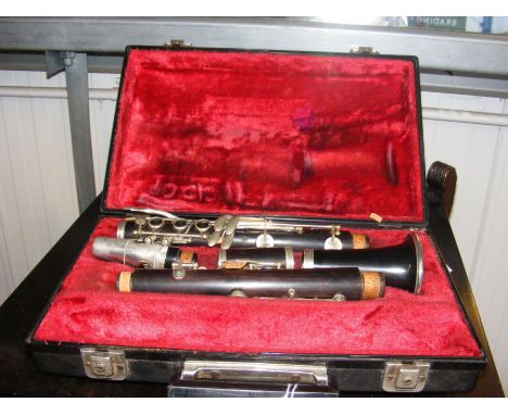 A Console Selmer Clarinet - in hard case 