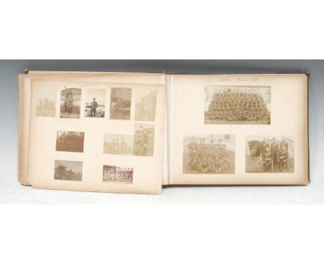 Photography - World War One and Post-War Life, Home Counties, an officer's photograph album, illustrated with captioned image