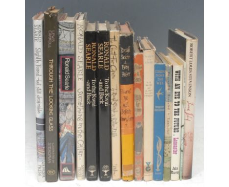 Illustrators - Ronald Searle, various, mostly first editions, h/b, d/j, (8); Ralph Stead, (2); Osbert Lancaster, (2); Robert 