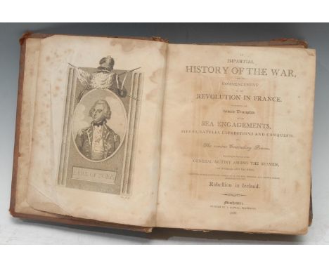 Revolutionary Wars - Provincial Imprint, Anon, An Impartial History of the War, from the Commencement of the Revolution in Fr