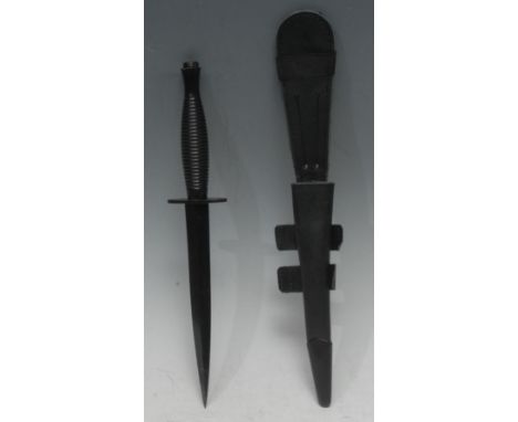 A current issue British Commando dagger, marked with the government arrow and Made in Sheffield 