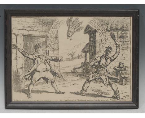 Thomas Cook (1744?-1818), after William Hogarth FRSA (1697-1764), An emblematic print on the South Sea, [London: n.d., 1798-1