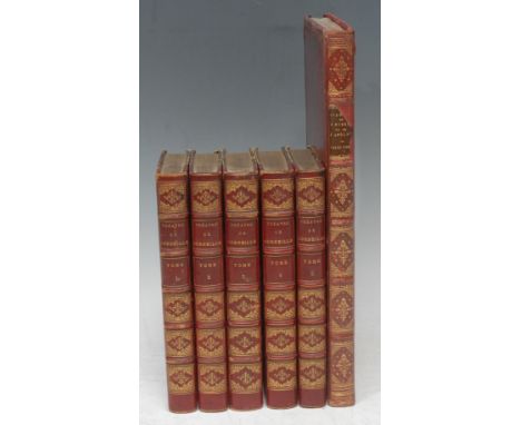 Bindings - Verne (Jules), Aventures de Trois Russes et de Trois Anglais dans l'Afrique Australe, Paris: J. Hetzel et Cie, [n.