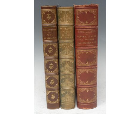 Saint-Pierre (Bernardin de), Paul et Virginie, Illustrations de Maurice Leloir, Paris: Libraire Artistique, 1888, portrait fr