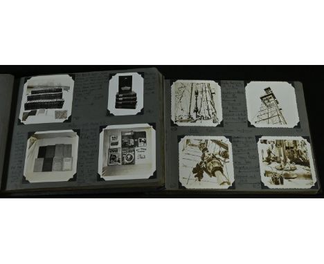 Photography - United States of America - an album of photographs, compiled c.1947, comprehensively annotated with details of 