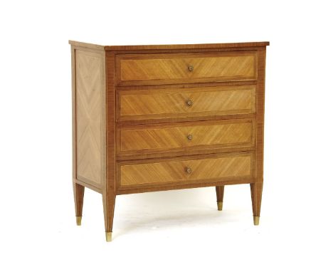 Commode chest of four drawers, 80cm x 40cm x 84cm