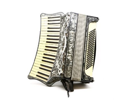 A Scandalli Scott-Wood-Four piano accordion