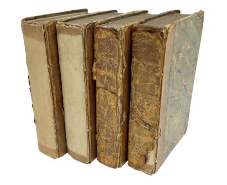 THE TATLER, London, C. Whittingham and John Sharpe, 1804, 4 volumes; engraved portrait frontispieces, engraved title pages an