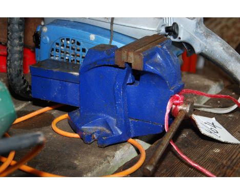 A 4'' bench vice.