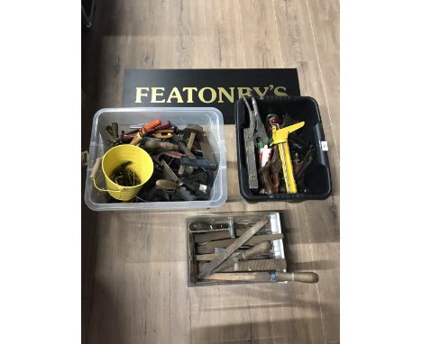 3 BOXES OF TOOLS
