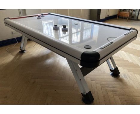 MD Sports Air Hockey Table, electronic scoring, excellent working condition.THIS ITEM IS OFF SITE AND SHOULD BE COLLECTED FRO